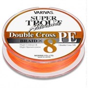 Леска Плетёная Varivas Super Trout Advance Double Cross PEX8 100м Orange #0.6 6Lb/0,128мм