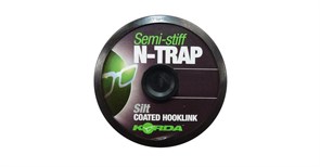 Поводковый материал Korda N-Trap Semi-stiff 15lb Silt