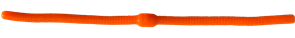 Резина Trout Bait Doshirack 105, Сыр, цвет 02 Orange 15шт/уп
