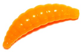 Резина Trout Bait Maggot 30, Сыр, цвет 02 Orange 12шт/уп