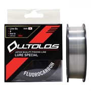 Леска флюорокарбоновая YGK Olltolos 100% Fluorocarbon 100м #0.6 2.5LB/0.133мм clear
