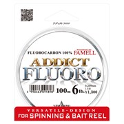 Леска флюорокарбон Yamatoyo Addict Fluoro 100м #4 16Lb/0,347мм