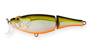 Воблер Strike Pro Cranckee Bass Joint 80 плавающий составной 8см 13гр Заглубление 0,5-1,0м Fluo 612T