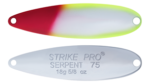 Блесна-незацепляйка колеблющаяся Strike Pro Serpent Single 65M 6,5см 14гр X10E