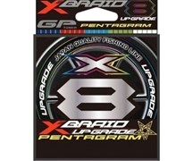 Леска Плетёная YGK X-Braid Upgrade Pentagram X8 150м #0.6 (14lb) multi