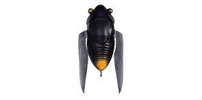 Воблер Megabass Siglett Tiny 30мм 2,7гр Плавающий insect mat black II