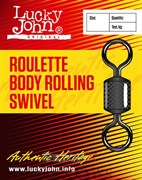 Вертлюжки Lucky John Roulette Body Rolling 43кг 10шт/уп LJP5107-002