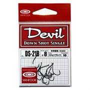 Крючки Vanfook DS-21B Devil Down Shot Single Hook #09 10шт/уп
