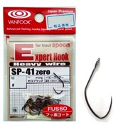 Крючки Безбородые Vanfook SP-41 Zero Barbless Spoon Expert Hook Heavy #4 16шт/уп