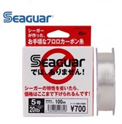 Леска флюорокарбон Seaguar Fluoro Dewa Arimasen 100м #1 4Lb/0,165мм
