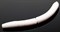 Мягкая приманка Libra Lures Fatty D Worm 75 цвет 001-white 8шт/уп - фото 104113