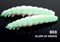 Мягкая приманка Libra Lures Larva 35 цвет 000-glow 12шт/уп - фото 104181