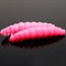 Мягкая приманка Libra Lures Larva 30 цвет 017-bubble gum 15шт/уп - фото 104206