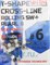 Вертлюги Wonder T-SHAPE CROSS-LINE rolling sw + pearl B sea power, size #6, 22кг 3шт/уп - фото 104416