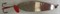 Блесна Колеблющаяся Нара 22гр 85мм мельхиор-латунь - фото 17268