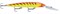 Воблер Rapala Downdeep Husky Jerk суспендер 2,4-5,7м, 12см 15гр HT - фото 19726