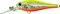 Воблер Kosadaka Beagle XL плавающий 43мм, 2,35г, 0,8-1,2м, цвет LME - фото 31869