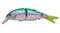 Воблер Kosadaka CONVOY XS 90F плавающий 90мм, 7,9г, 0,1-0,7м, цвет TR - фото 31939