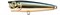 Воблер Kosadaka SKY Popper 65 поверхностный 65мм, 6,8г, цвет SBL - фото 32875