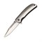 Нож Kosadaka складной 16/9см 110гр стальное лезвие, стальная рукоятка - фото 37193