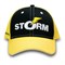 Кепка Storm, цвет чёрно-жёлтый - фото 43404