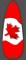 Блесна Колеблющаяся Pelican Lures Flutter Spoon 5,67гр Canada 2 Flag Series - фото 46278