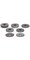 Вольфрамовые Шайбы Cralusso для матчевого поплавка 11мм 7шт/уп - фото 49878