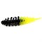 Мягкая приманка Boroda Baits Ayra Double Color 60мм Сыр #204 Black/Lemon 8шт/уп - фото 54984