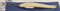 Блесна Колебалка-Питер Профи 2-х цветная Латунь-Никель 115мм 45гр - фото 65374