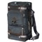 Сумка-рюкзак Aquatic С-27ТС с кожаными накладками цвет темно-серый - фото 75929