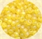 Бисер Рыболовный жёлтый прозрачный матовый радужный 2,9мм - фото 7763