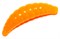 Резина Trout Bait Maggot 30, Сыр, цвет 02 Orange 12шт/уп - фото 79644