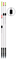 Поплавок Cralusso Slider с калибр, и смен, антенной 3гр - фото 8112
