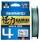 Леска плетёная Shimano Kairiki 4 PE 150м мультиколор 0.230мм 18.6кг - фото 85079