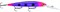 Воблер Rapala DownDeep Husky Jerk суспендер 2,4-5,7м, 12см 15гр RVE - фото 87123