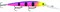 Воблер Rapala DownDeep Husky Jerk суспендер 4,4-5,5м, 14см 23гр FPN - фото 87129