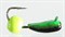Банан 2,5 Чёрный + цвет, Светло-зелёный латунный шарик 0,5гр - фото 92985
