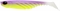 Мягкая приманка Berkley Ripple shad 13см Purple Chartreuse 4шт/уп - фото 9470