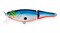Воблер Strike Pro Cranckee Bass Joint 80 плавающий составной 8см 13гр Заглубление 0,5-1,0м Fluo A05T - фото 94784