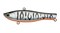 Ратлин Strike Pro BeFlap 75 тонущий 7,5см 24,0гр A243ES Grey Shadow Mat Tiger - фото 96618