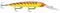 Воблер Rapala DownDeep Husky Jerk суспендер 2,1-4,8м, 10см 11гр HT - фото 9825