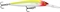 Воблер Rapala DownDeep Husky Jerk суспендер 2,4-5,7м, 12см 15гр CLN - фото 9835