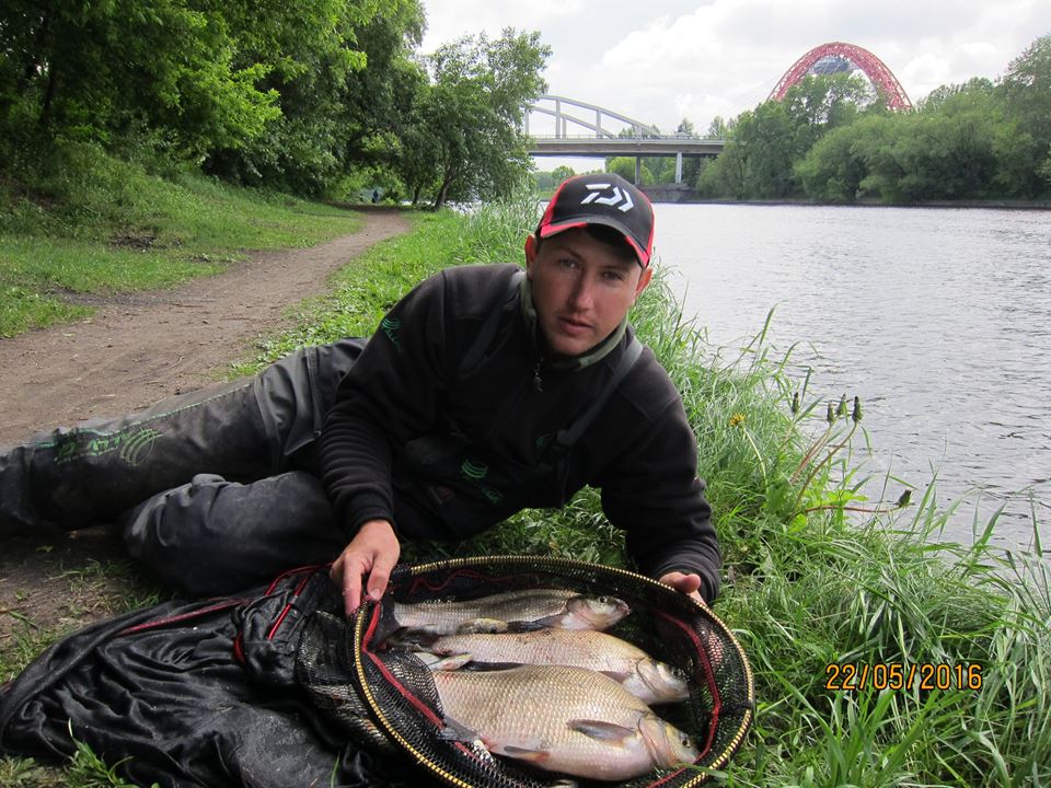 рыбалка на фидер в р. москве